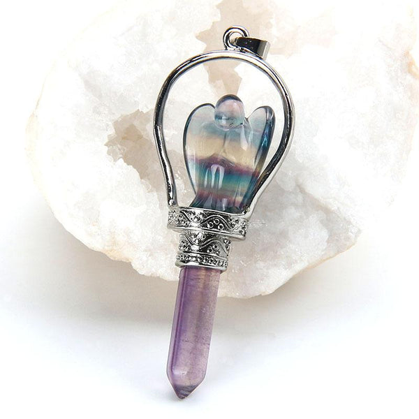Natural Healing Gem Quartz Necklace