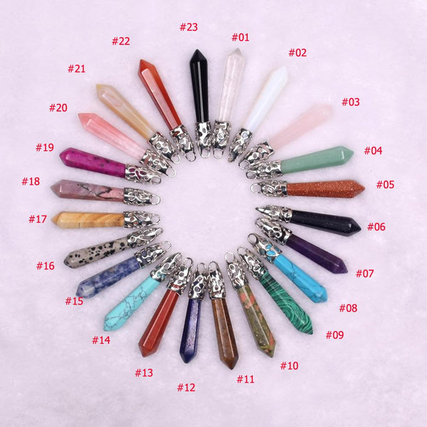 Chakra Healing Spiritual Pendulum Pendants