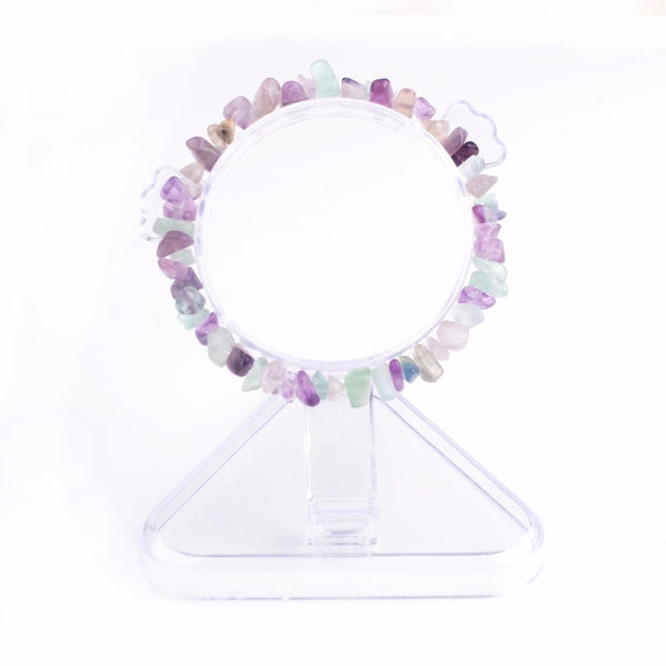 Natural 7 chakra Stones Chips Bracelets