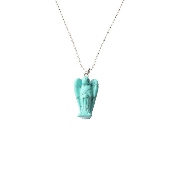 Angel Natural Stone Pendants