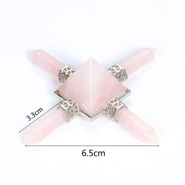 4 Point Pyramid Natural Stone