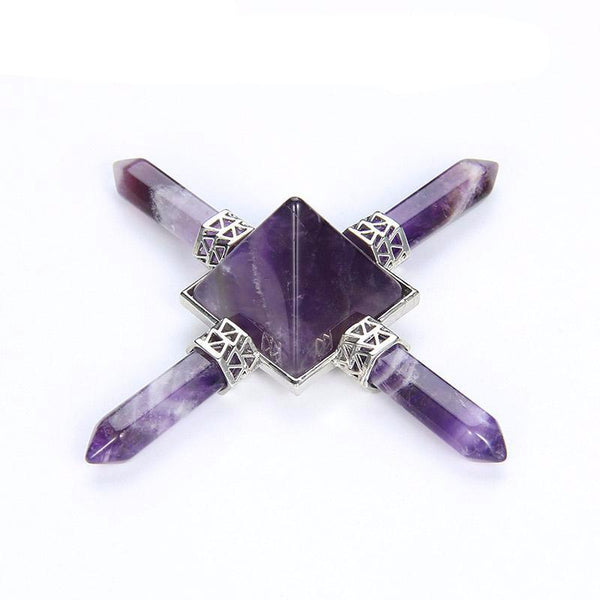 4 Point Pyramid Natural Stone