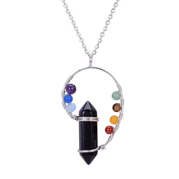 Quartz & Beads Natural Healing Necklace