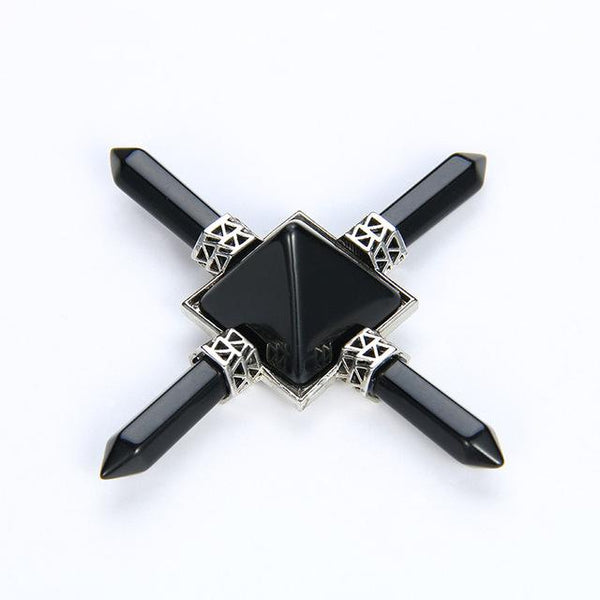 4 Point Pyramid Natural Stone