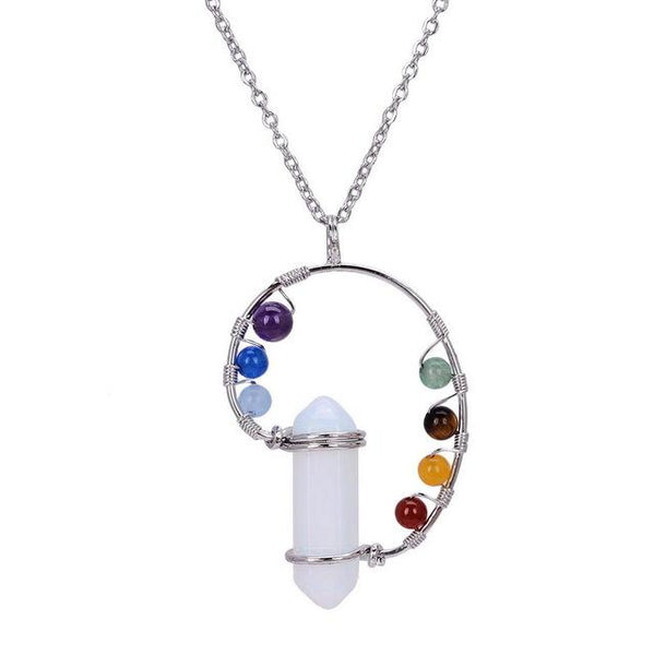 Quartz & Beads Natural Healing Necklace