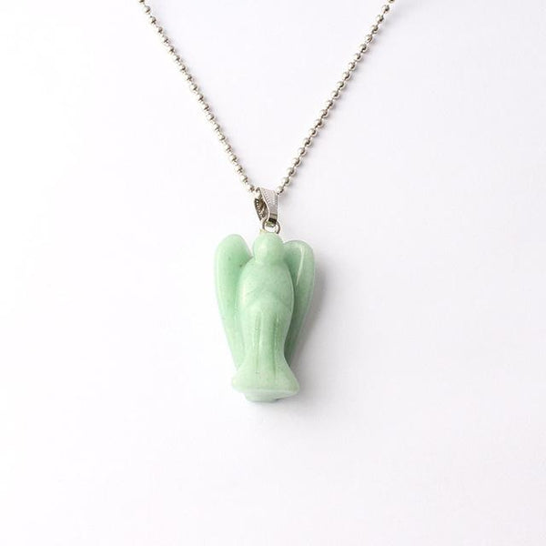 Angel Natural Stone Pendants