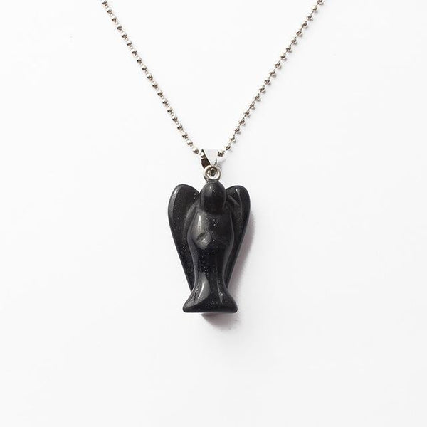 Angel Natural Stone Pendants