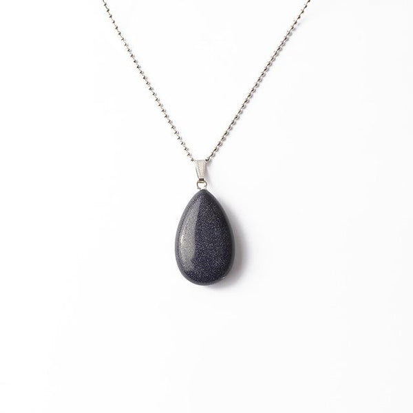 Healing Stone  Water Drop Pendants