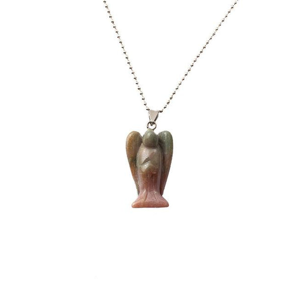 Angel Natural Stone Pendants
