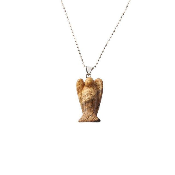 Angel Natural Stone Pendants