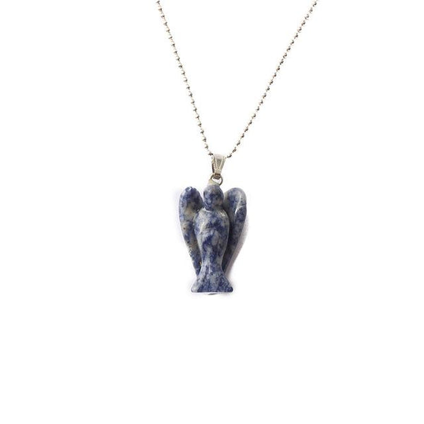 Angel Natural Stone Pendants