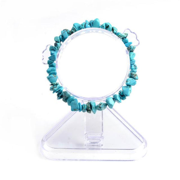 Natural 7 chakra Stones Chips Bracelets