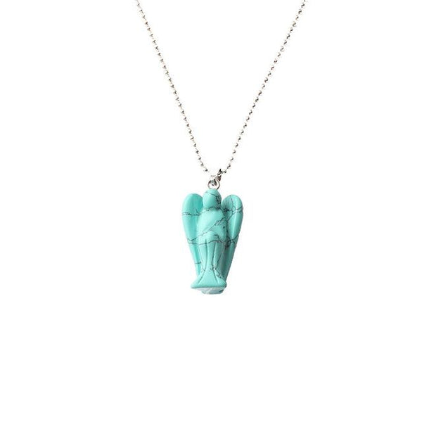 Angel Natural Stone Pendants