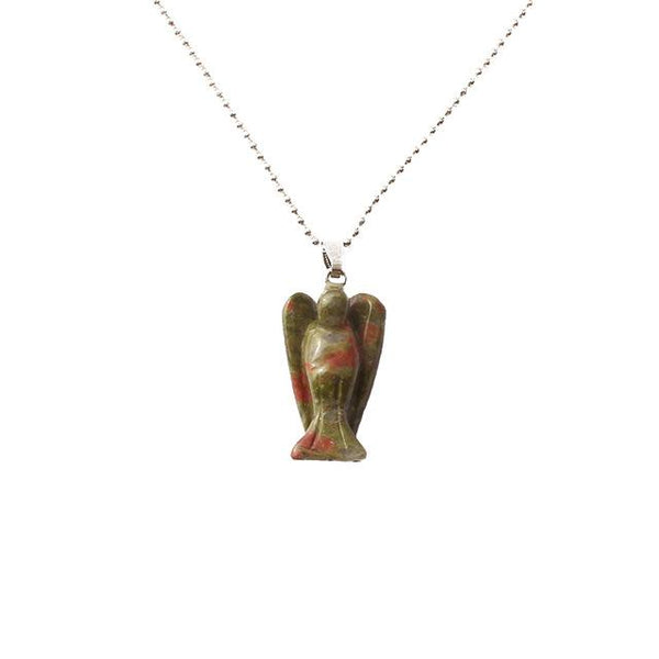Angel Natural Stone Pendants